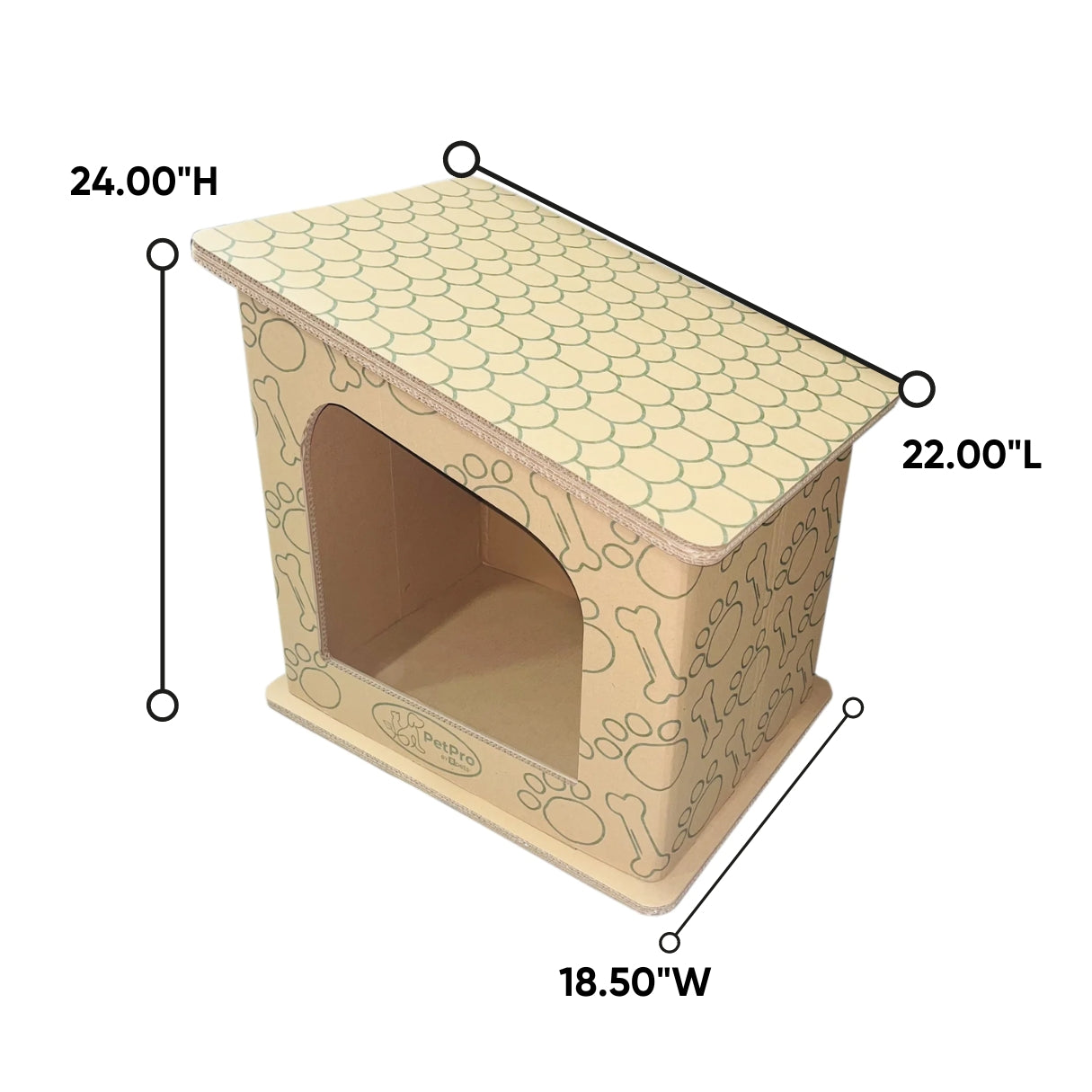 Modern Corrugated Cardboard Cat House, Sleek Cat Litter Box, Designer Cat Shelter, Eco-Friendly Cat Furniture, Minimalist Cat Condo, Indoor Cat Bed, Easy Assembly Cat Hideaway